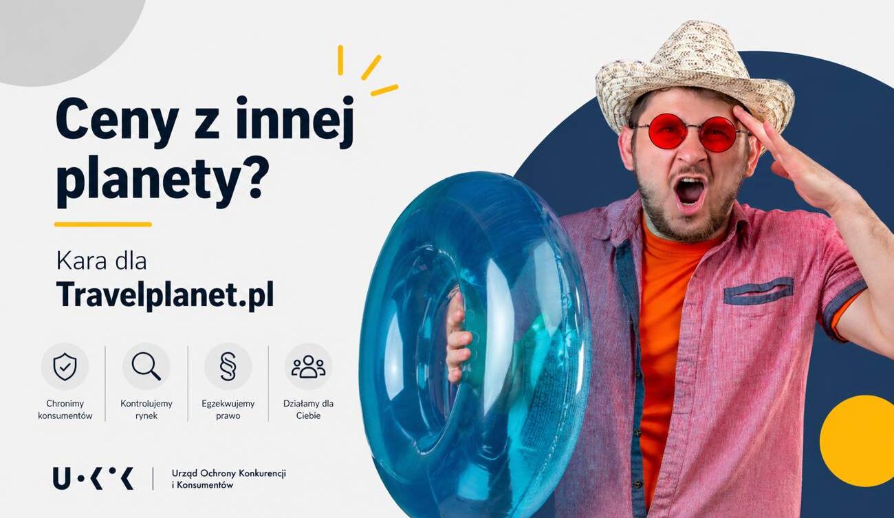 Prezes UOKiK nakłada karę na Traveplanet.pl/ UOKiK