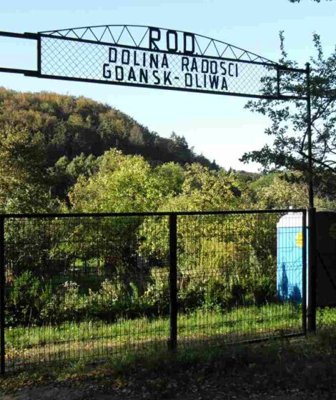 Rodzinny ogród działkowy w Gdańsku-Oliwie. Autorstwa Artur Andrzej - Praca własna, CC0