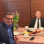 Jarosław Kaczyński i Mateusz Morwiecki/ źródło: Adam Bielan na X