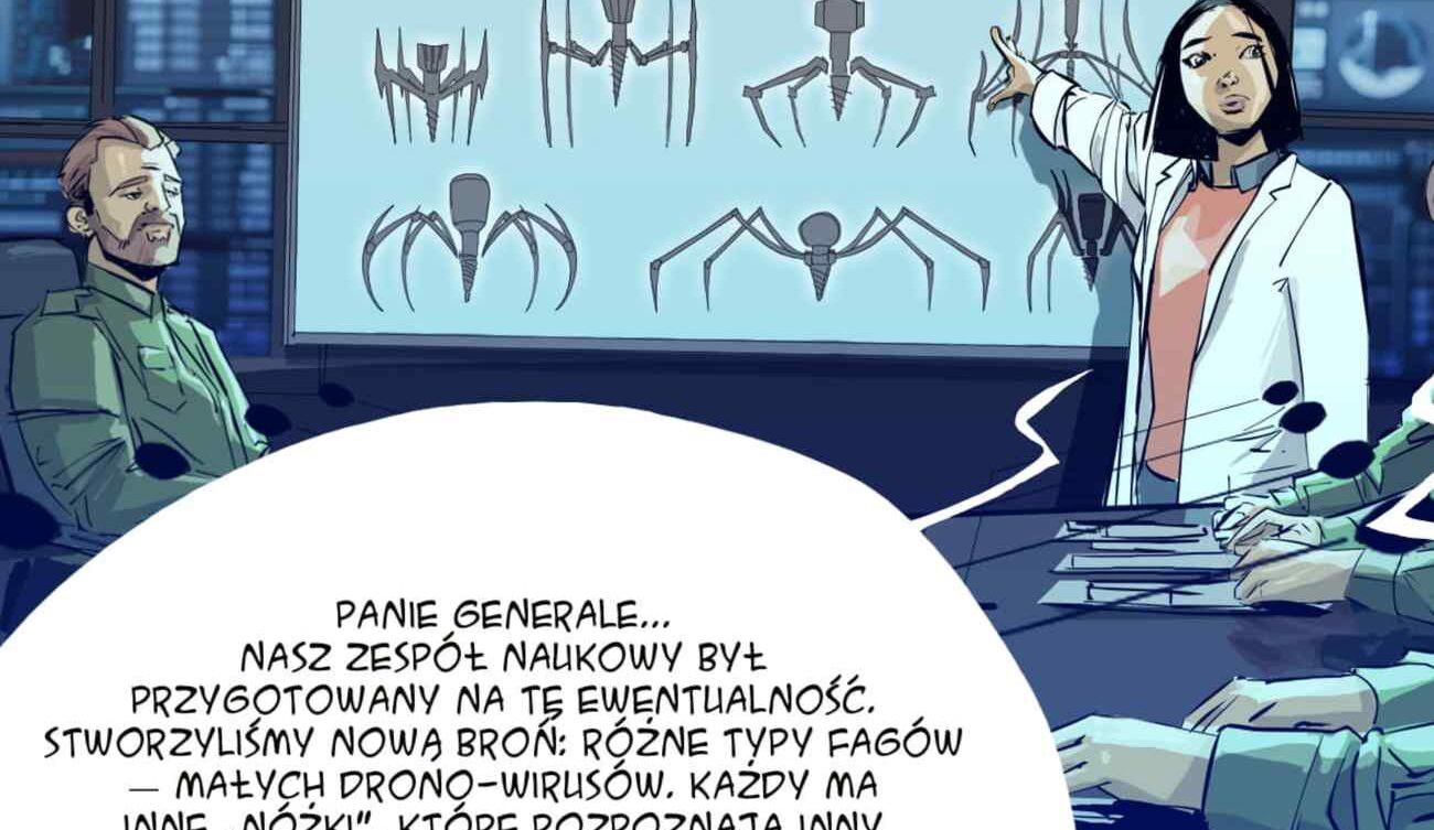 Komiks o bakteriofagach/ Paweł Piechnik