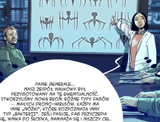 Komiks o bakteriofagach/ Paweł Piechnik