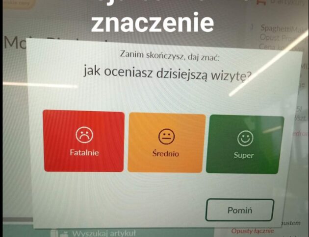 Masz moc przy kasie w Biedronce! Kliknij zieloną buźkę i uratuj premię pracownika/FB