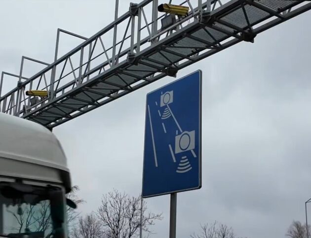 Odcinkowy pomiar prędkości. Fot: Bartek Kwiryń