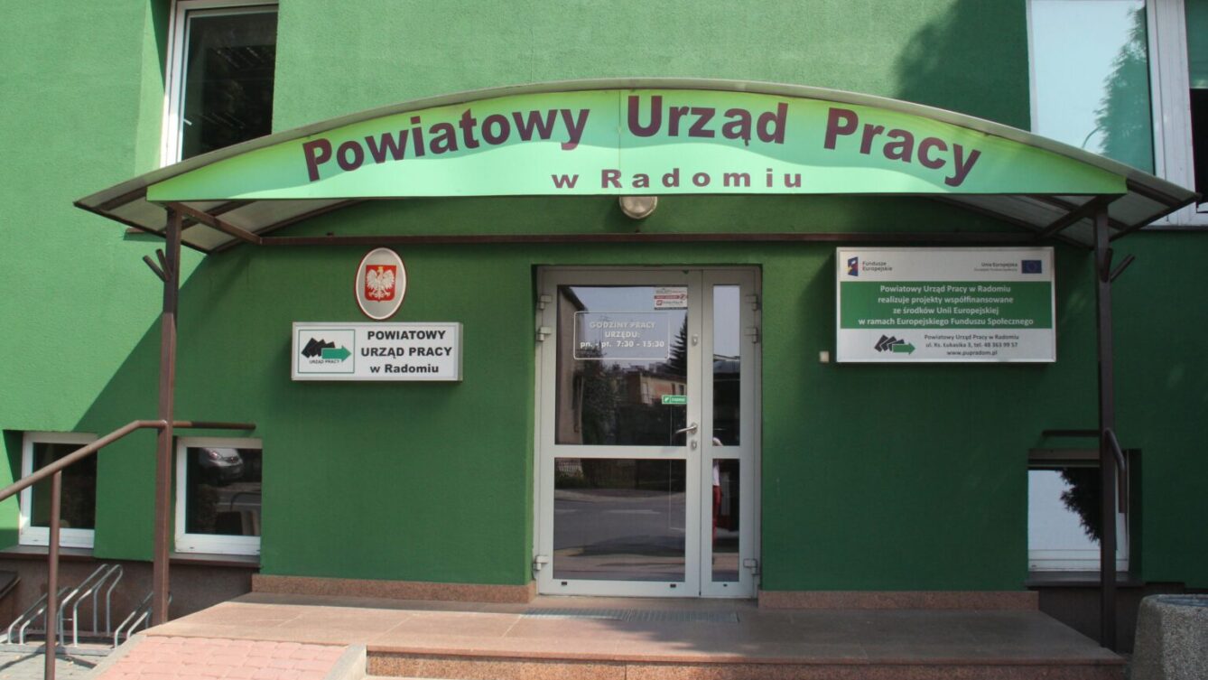 Urząd Pracy w Radomiu. źródło: https://www.powiatradomski.pl/