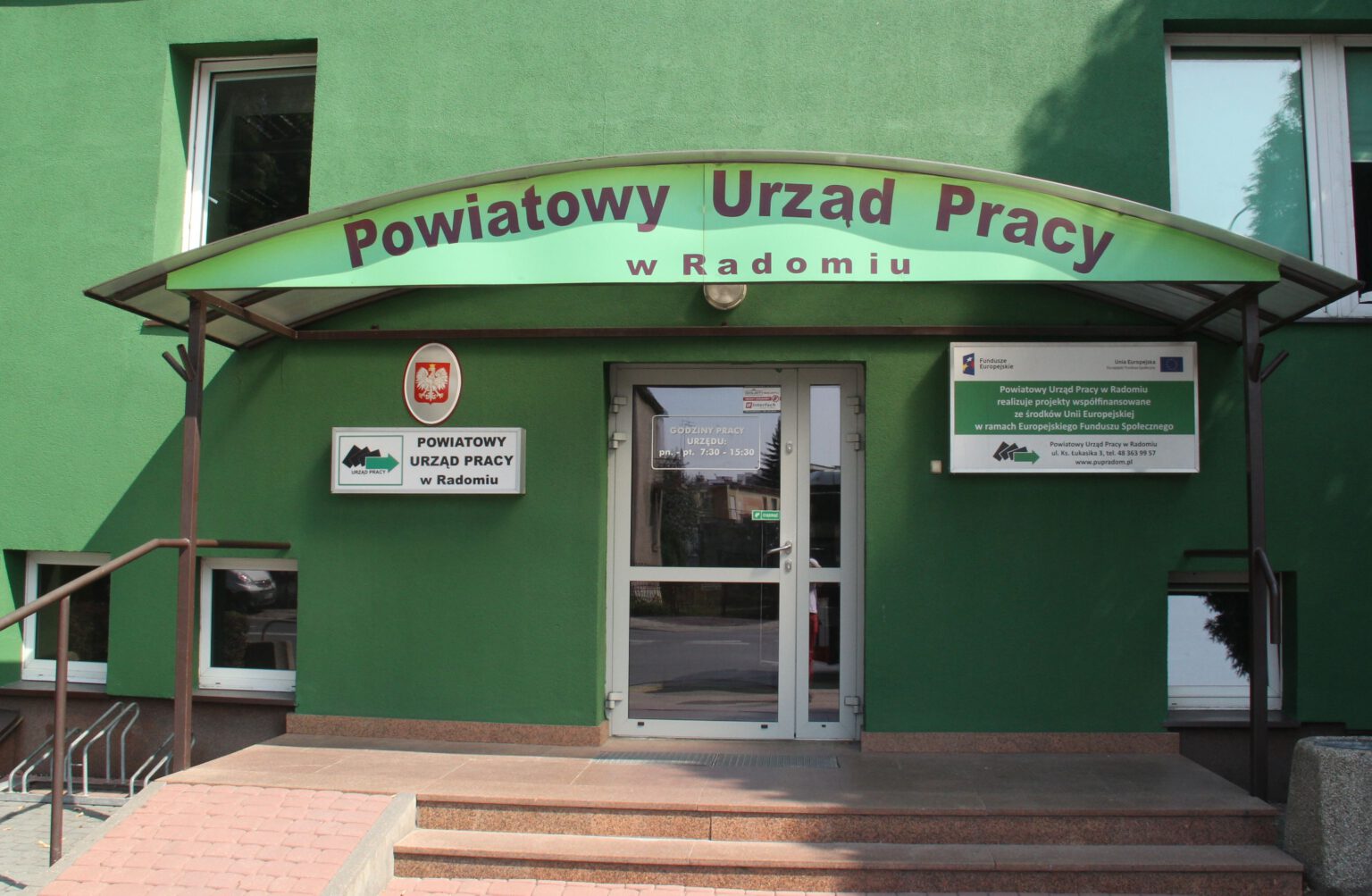Urząd Pracy w Radomiu. źródło: https://www.powiatradomski.pl/