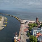 Kołobrzeg. Wejście do portu. Fot: Rafał Bernasiński