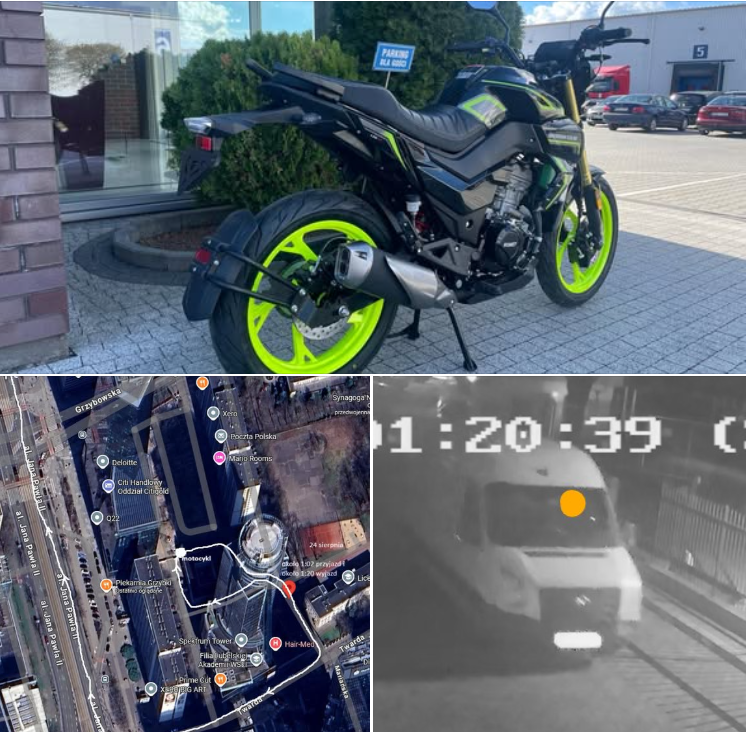 Ogłoszenie o kradzieży motocykla/ FB