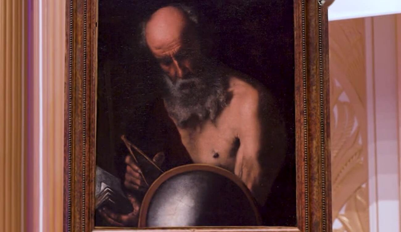 Archimedes Caravaggia, naukowcy potwierdzają autorstwo malarza/ youtube.com