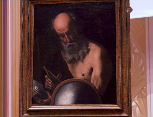 Archimedes Caravaggia, naukowcy potwierdzają autorstwo malarza/ youtube.com