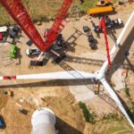 Budowa turbiny wiatrowej. fot: windenergy.pl