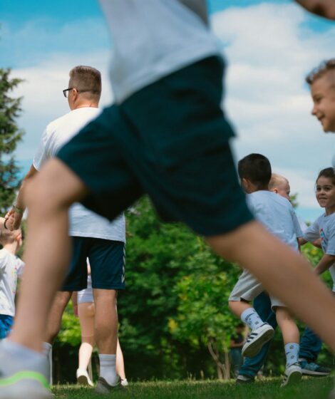 Zajęcia sportowe ważnym elementem programu WOBASZ. fot: Aleksandar Andreev/ Unsplash