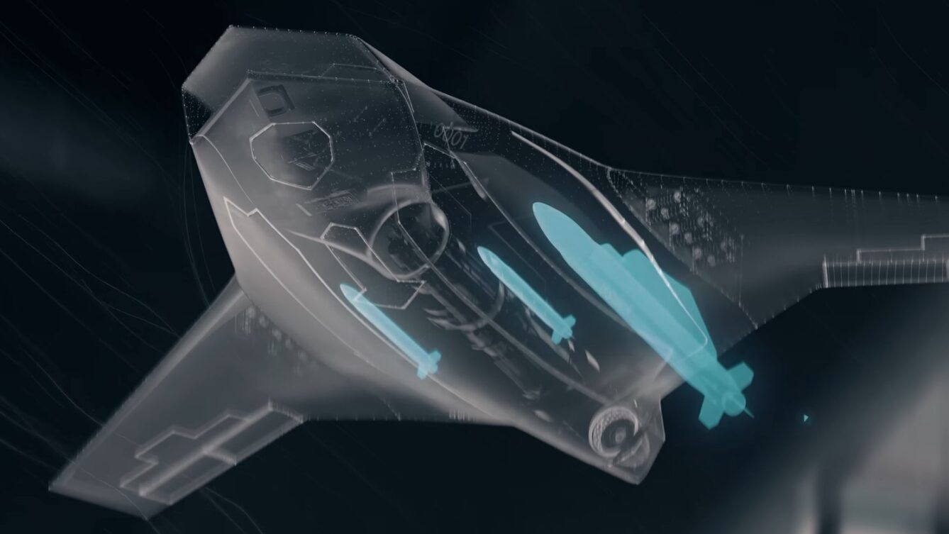 Dron X-BAT firmy Shield AI/ youtube/Shield AI