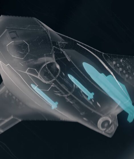 Dron X-BAT firmy Shield AI/ youtube/Shield AI