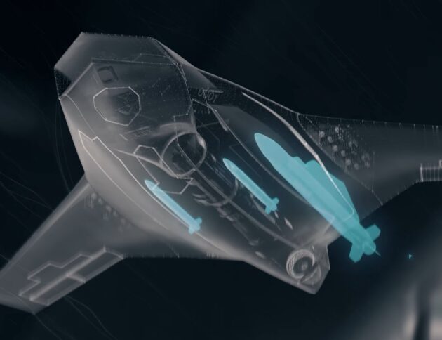 Dron X-BAT firmy Shield AI/ youtube/Shield AI