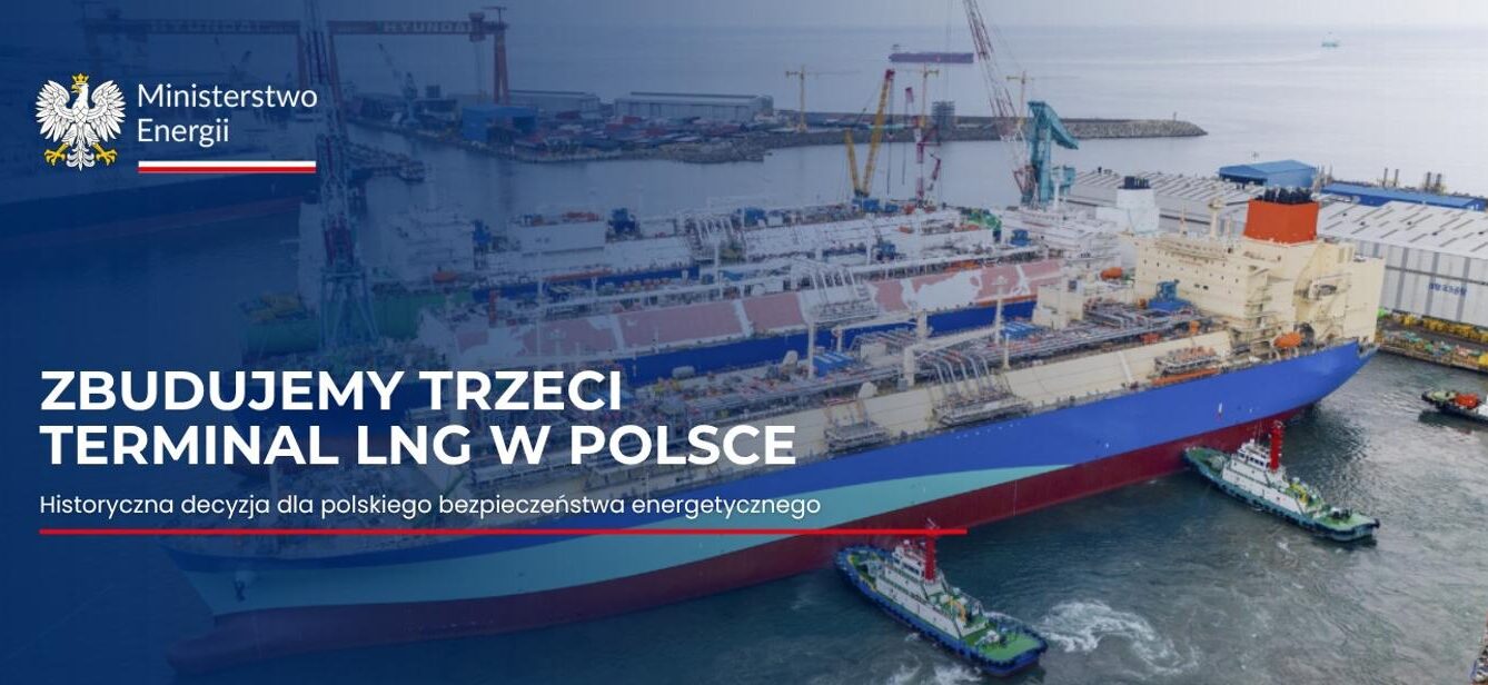 Powstanie trzeci terminal LNG w Polsce. GAZ-SYSTEM podjął historyczną decyzję o budowie FSRU 2 w Zatoce Gdańskiej po ogromnym zainteresowaniu dostawców gazu.