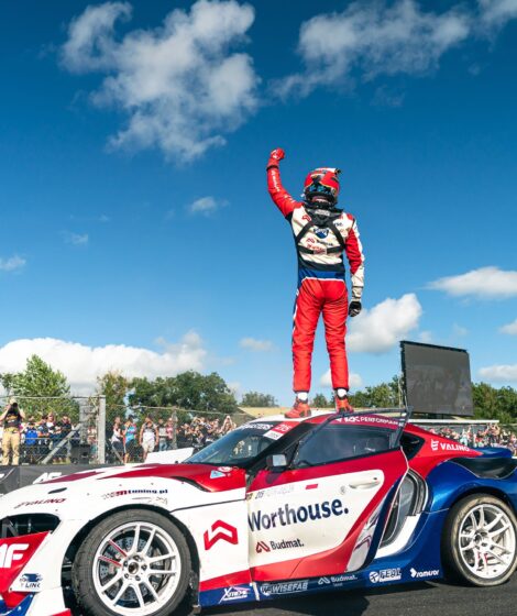 Drift Masters 2026. Piotr Więcek o krok od lidera przed rundą w Irlandii. Źródło: Drift Masters Grand Prix