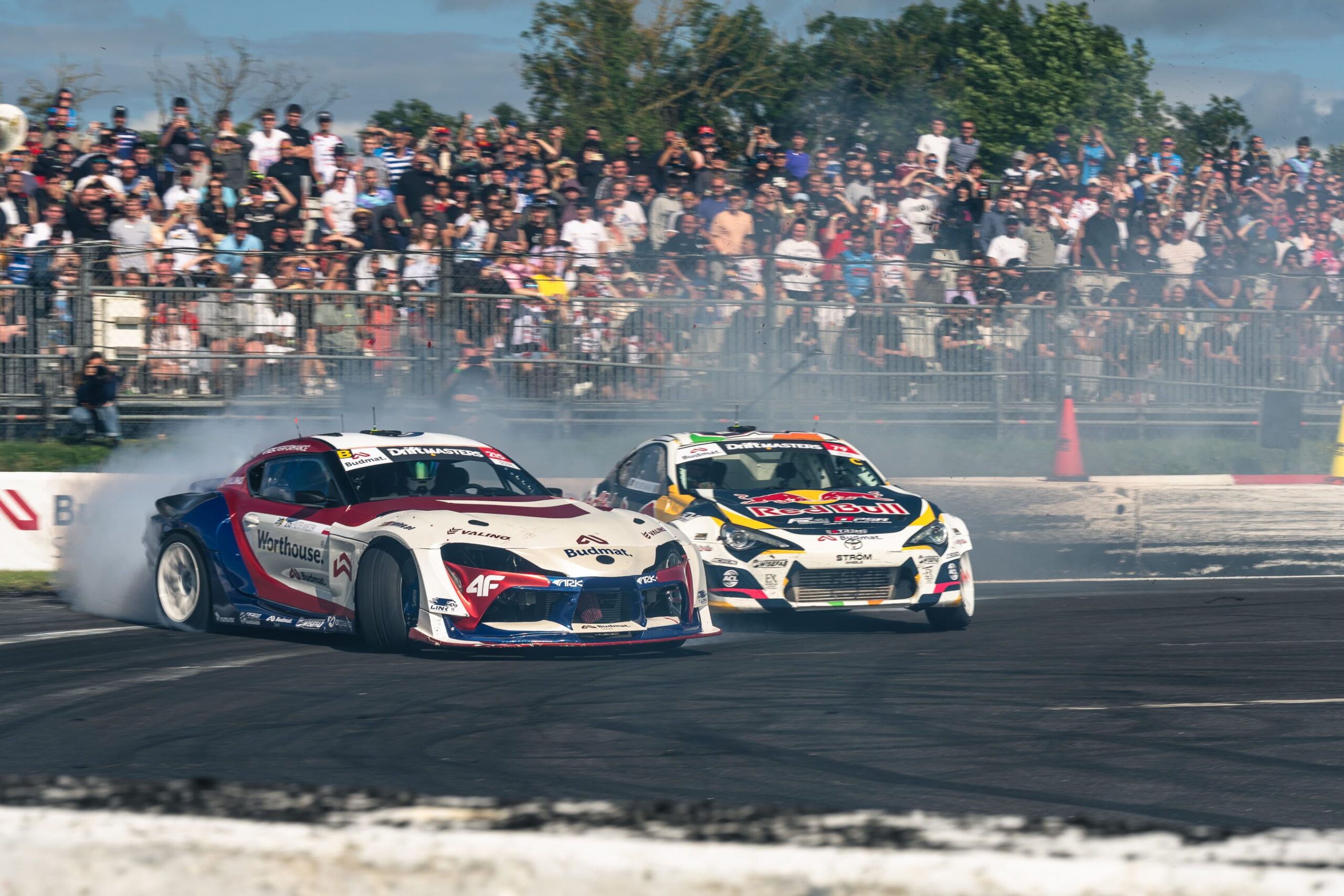 Drift Masters 2026. Piotr Więcek o krok od lidera przed rundą w Irlandii. Źródło: Drift Masters Grand Prix