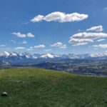 Widok na Tatry z Litwinki nad Białką Tatrzańską. Fot.: Rafał Bernasiński