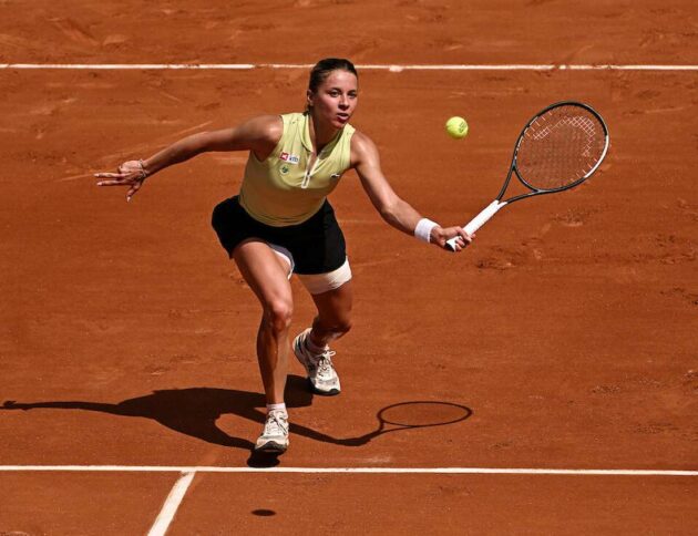 Maja Chwalińska na Roland Garros. źrodło: PZT
