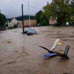Powódź. Lądek Zdrój 15.09.2024. fot: Marcin Panek na FB