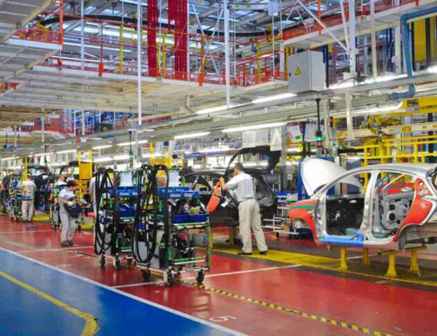 Fabryka Fiat Auto Poland w Tychach – produkcja nowej Lancii Ypsilon (06/2011). Fot. Ireneusz Kaźmierczak / Stellantis
