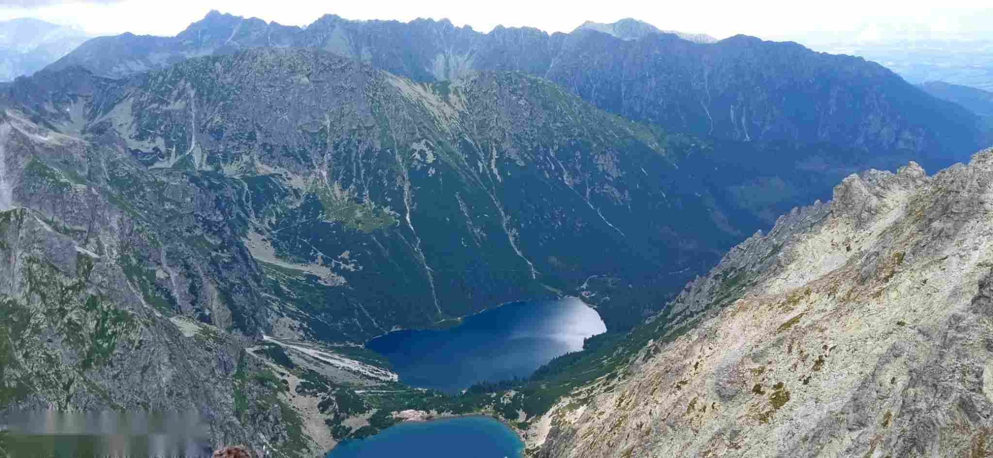 Morskie Oko widok z Rysów. fot: Rafał Bernasiński