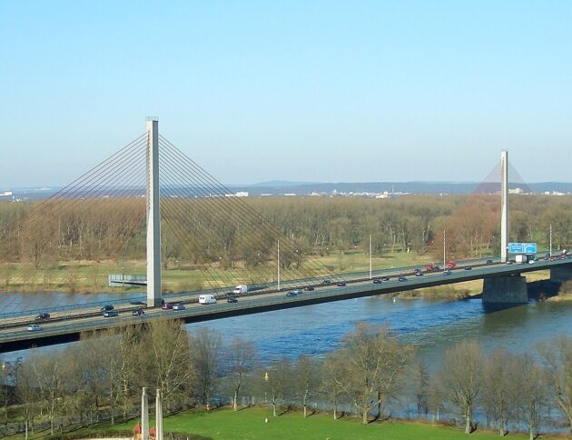 Photo of Friedrich Ebert Bridge in Bonn, Germany.