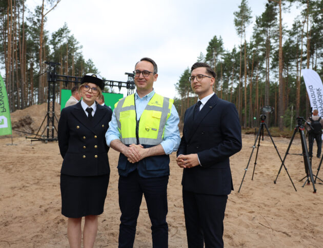 Ruszyła budowa Przylądka Pomerania w Świnoujściu. Port za 10 mld zł ma przejąć część klientów Hamburga i Rotterdamu./Ministerstwo Infrastruktury