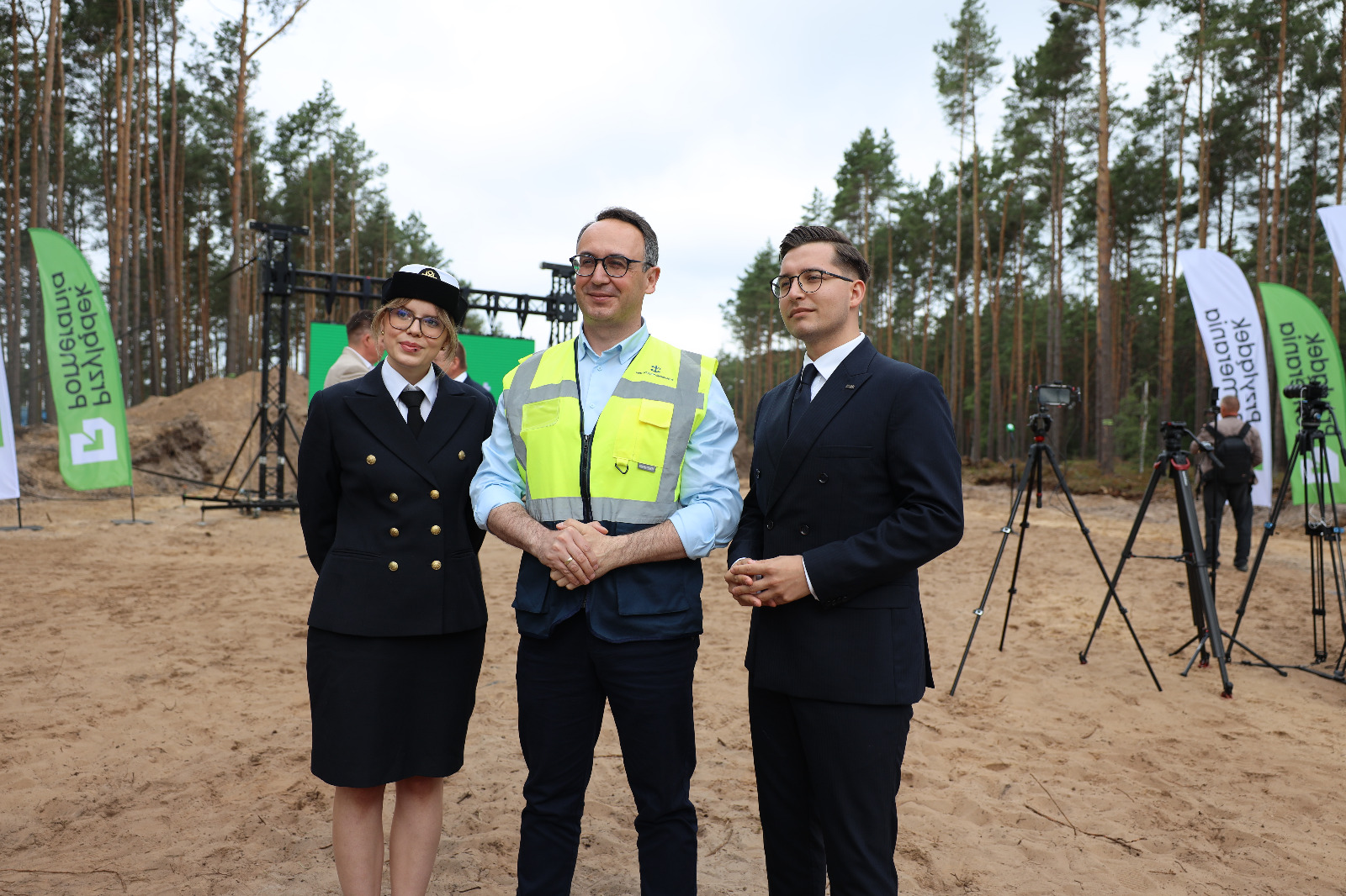Ruszyła budowa Przylądka Pomerania w Świnoujściu. Port za 10 mld zł ma przejąć część klientów Hamburga i Rotterdamu./Ministerstwo Infrastruktury