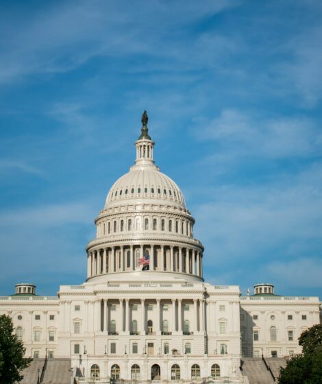 Budynek parlamentu USA. fot: Unsplash