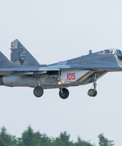 MiG-29 w barwach Polskich Sił Powietrznych