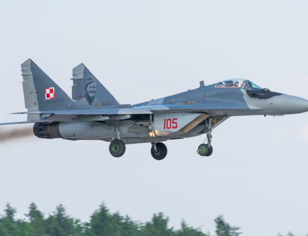 MiG-29 w barwach Polskich Sił Powietrznych