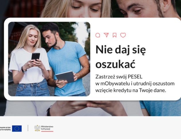 Zastrzeż PESEL przed urlopem i zabezpiecz się przed wyłudzeniem kredytu. Wyjaśniamy, co daje ta usługa i jak włączyć ją w mObywatelu. MC