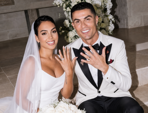 Ślub Ronaldo i Georginy. X