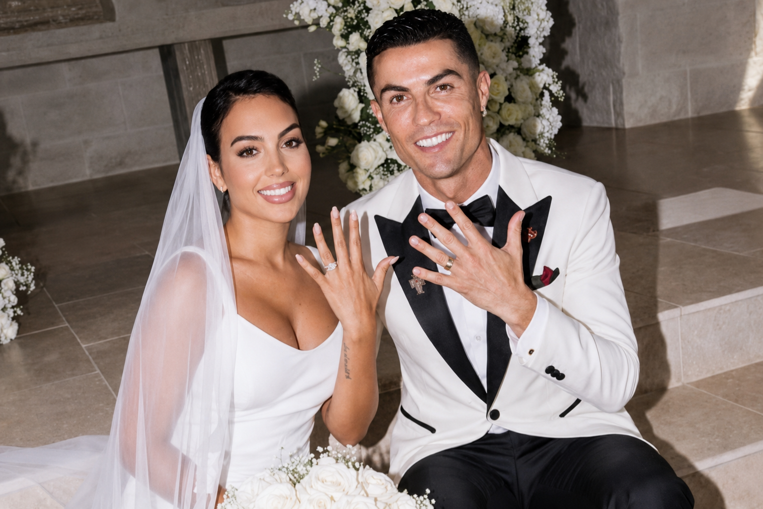 Ślub Ronaldo i Georginy. X