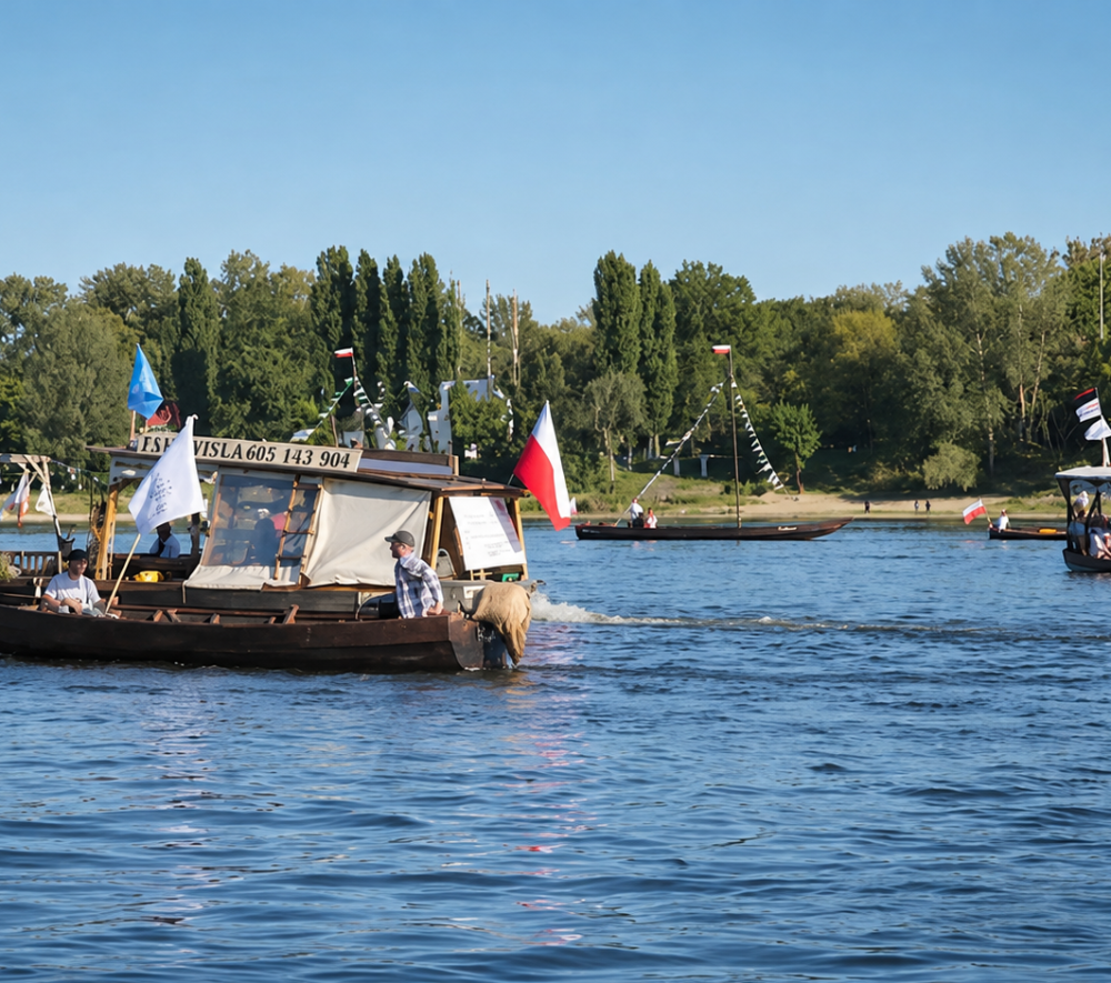 Festiwal Wisły 2026: ponad 40 tradycyjnych łodzi, 250 wydarzeń, ślub na Wiśle i parady od Włocławka do Grudziądza. źródło: PAP Media-Room