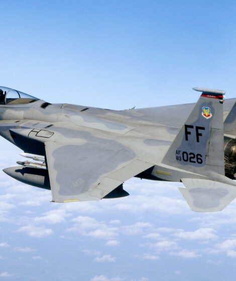 Polska znalazła się w amerykańskim kontrakcie dotyczącym programu F-15. Wyjaśniamy, co umożliwia wpis i jakie plany dotyczące F-15EX ma MON.. Autorstwa U.S. Air Force photo/Staff Sgt. Samuel Rogers, Domena publiczna