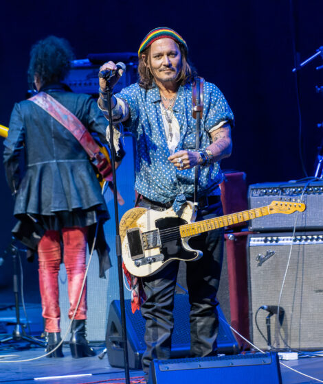 Johny Depp (2023). fot: Raph_PH - JeffBeckTribute2RAH230523 (9 of 81), CC BY 2.0