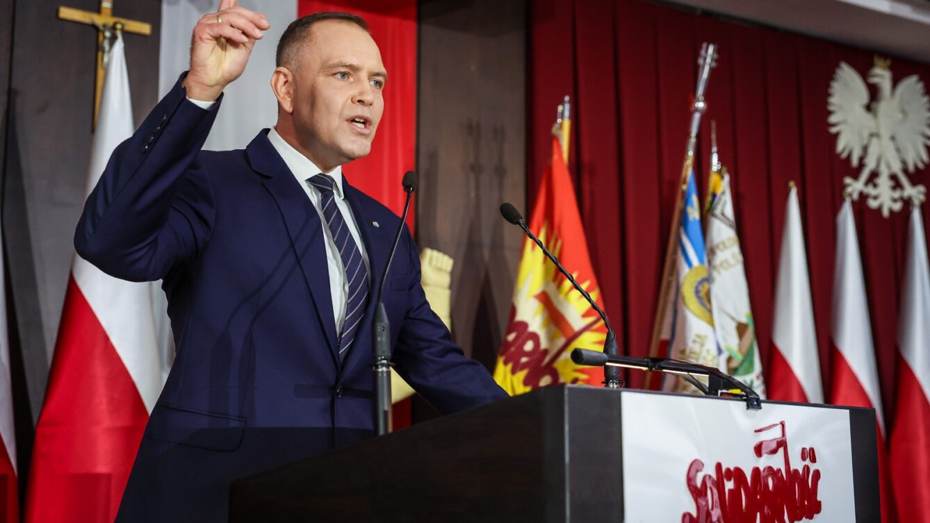 Karol Nawrocki Prezydent RP w rocznicę powstania NSZZ Solidarność. fot: Mikołaj Bujak KPRP
