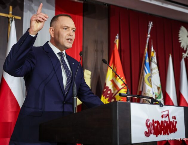 Karol Nawrocki Prezydent RP w rocznicę powstania NSZZ Solidarność. fot: Mikołaj Bujak KPRP