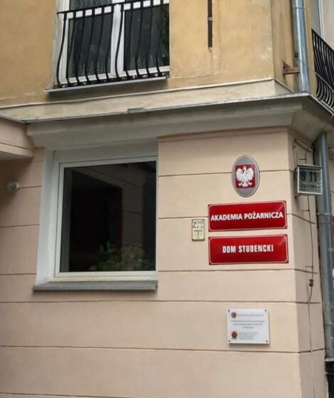 Dom studencki. Akademia Pożarnicza
