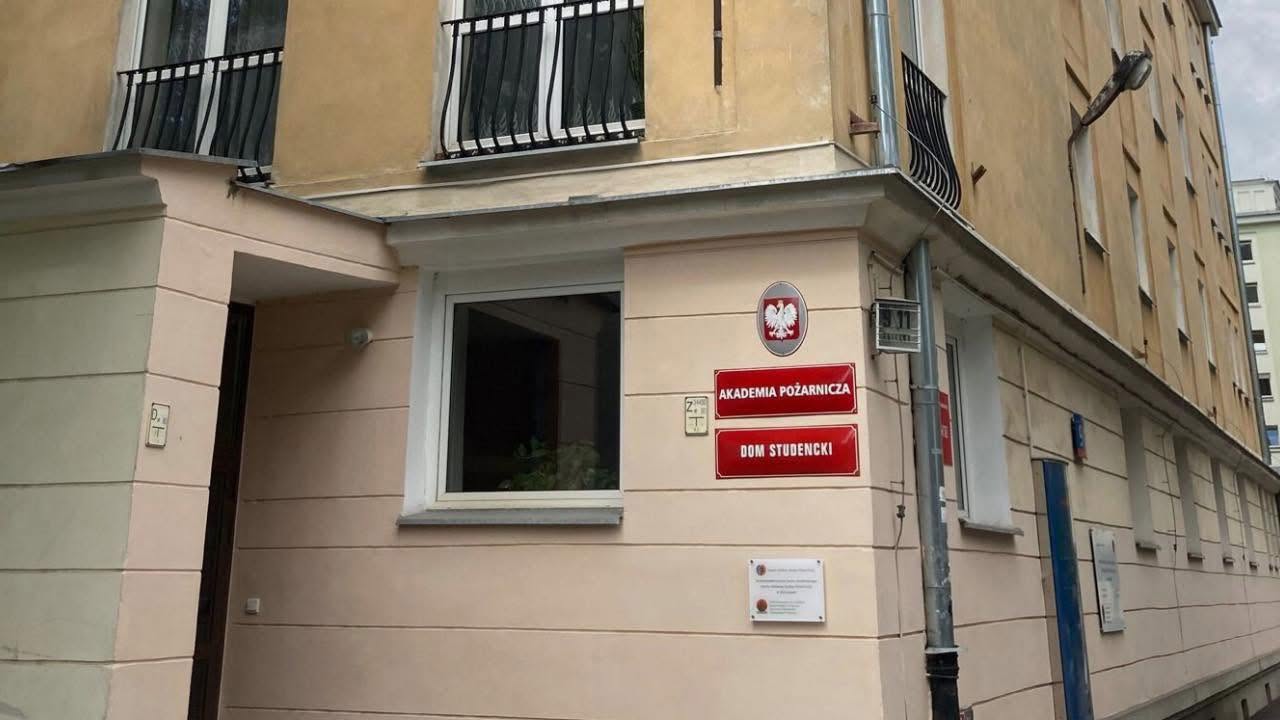 Dom studencki. Akademia Pożarnicza
