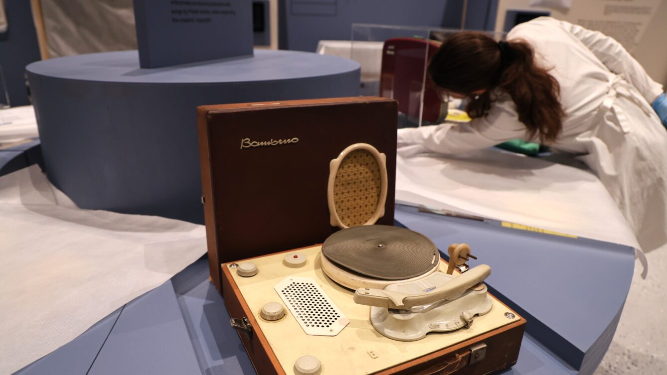 Gramofon Bambino. fot MHP/Małgorzata Kowalczyk