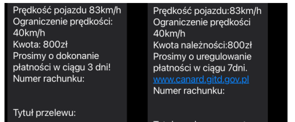 Uwaga na fałszywe mandaty z fotoradarów! Oszuści wysyłają kierowcom SMS-y, e-maile i listy. GITD ostrzega i wyjaśnia, jak rozpoznać oszustwo.