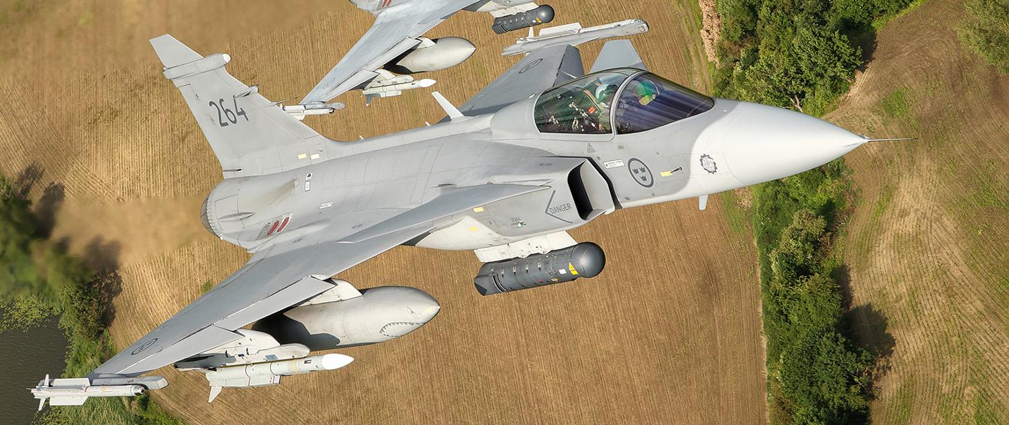 JAS 39 Gripen. Źródło: MON