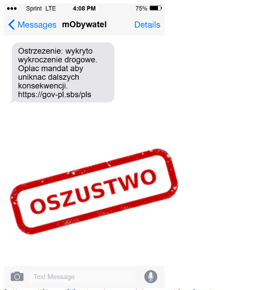 Uwaga na fałszywe mandaty z fotoradarów! Oszuści wysyłają kierowcom SMS-y, e-maile i listy. GITD ostrzega i wyjaśnia, jak rozpoznać oszustwo.