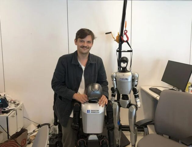 Jak AI uczy się nowych zadań? Polski naukowiec pokazał metodę, dzięki której roboty szybciej zdobywają umiejętności. Wyniki badań zaskakują. W laboratorium UC Berkeley. Zdjęcia: Michał Nauman