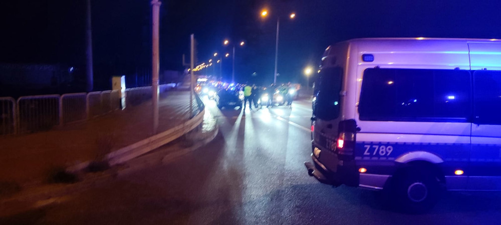 nocna akcja Policji