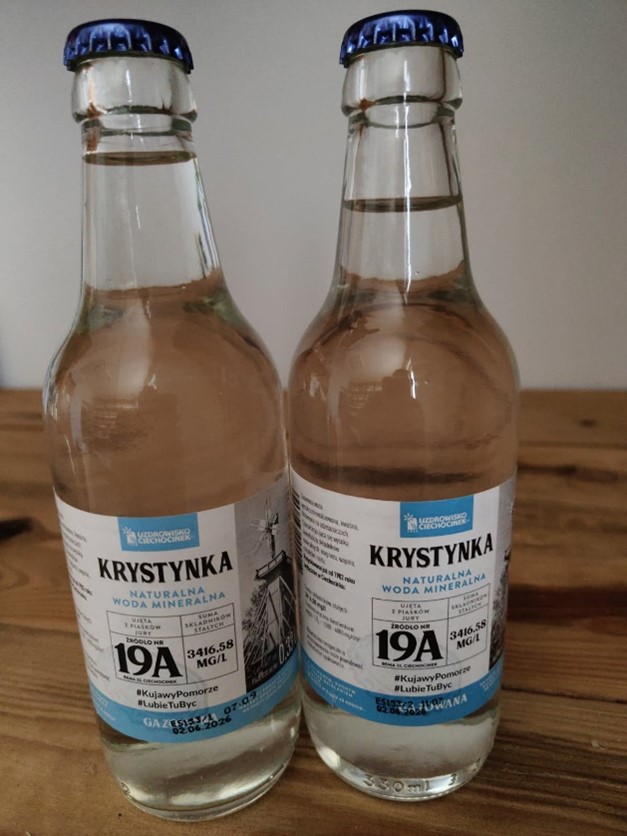 Ostrzeżenie GIS – woda mineralna Krystynka 330 ml wycofana z powodu możliwej obecności szkła/GIS