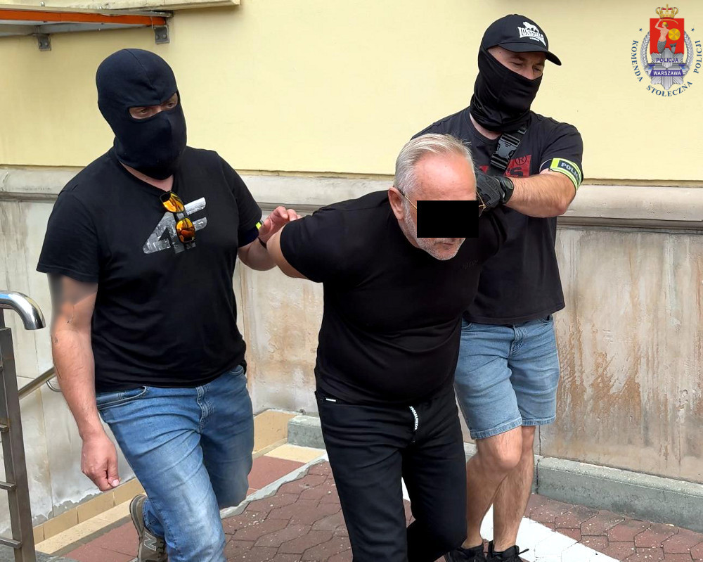 Aresztowanie gangsterów, Warszawa/ Policja